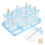2Sets Reusable Ice Cream Makers Sky-Blue PP Plastic Mold for Home DIY 3