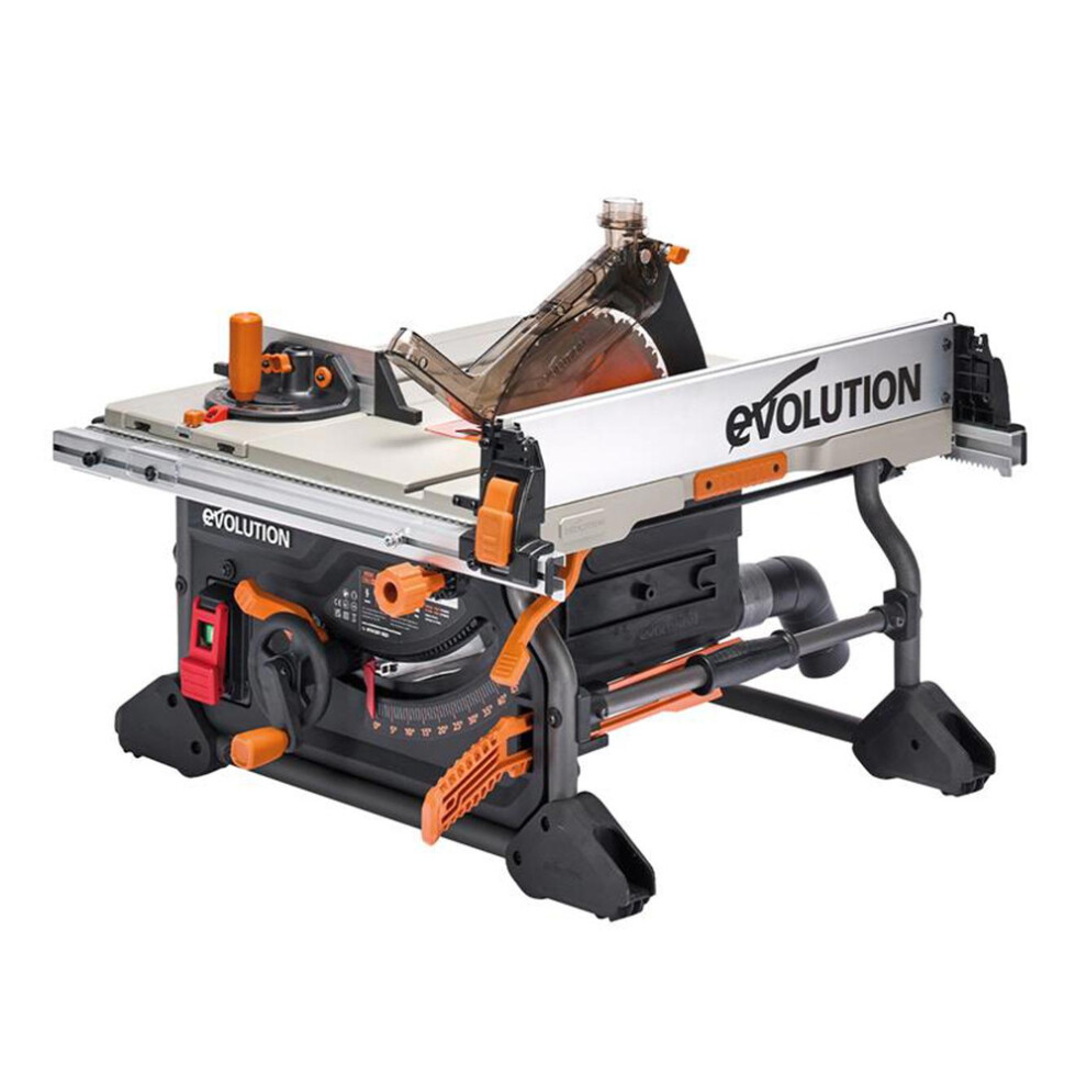 Evolution R255tbl Portable Table Saw 240V 1650W - 119-0001 - Great For Woodworking 5056583007573