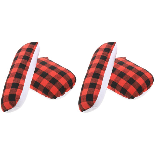 4Pièces Coussin À Épingles Rouge Compact Pour Couture Repassage 1