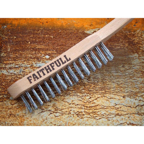 Faithfull Faithfull Lightweight Scratch Brush, Two Row 2