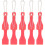 40Pièces Porte- Scratcher Rouge Outil Compact Résistant 1