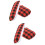 4Pièces Coussin À Épingles Rouge Compact Pour Couture Repassage 7