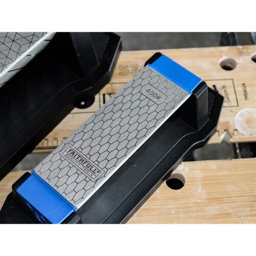 Faithfull Faithfull Diamond Sharpening Tri-Stone 400, 1000 & 1200G 1