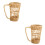 2Pièces De Tasse Antibrûlure En Rotin Pour Usage Polyvalent 4