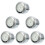 6Pièces Guidon Aluminium Étanche 9