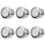 6Pièces Guidon Aluminium Étanche 2