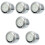 6Pièces Guidon Aluminium Étanche 10