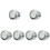 6Pièces Guidon Aluminium Étanche 5