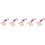 5Sets Assorted Color Crochet Hooks Set Plastic Wood Knitting Tools 10