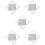5Pièces Coussin Presse Thermique Café Usage Cuisine Durable 10