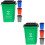 2Ensembles Poubelles Jouets Enfants PP Jeu Tri Déchets 7