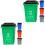 2Ensembles Poubelles Jouets Enfants PP Jeu Tri Déchets 4