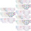 36Pièces Couches Fille En Coton Multicolores Jouet Réutilisable 6