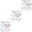 36Pièces Couches Fille En Coton Multicolores Jouet Réutilisable 5