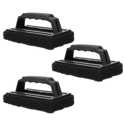 6Pièces Nettoyage Barbecue Éponge Bois Portable 2