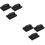6Pièces Nettoyage Barbecue Éponge Bois Portable 9