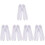 5Paires Kimono Clog Blanches Orteils Confortables 7