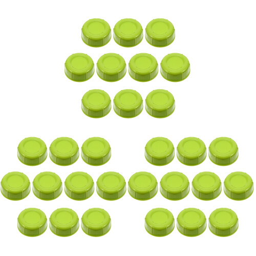 30Pièces Caps Étanches Vertes En PP Pour Lait Bébé 1