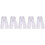 5Paires Kimono Clog Blanches Orteils Confortables 11