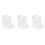 3Pièces Durable Transparent Pour Rat Hamster Petit Animal 6
