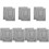 14Pièces Tables De En Gris Pour Colliers Bracelets 2