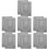 14Pièces Tables De En Gris Pour Colliers Bracelets 9