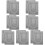 14Pièces Tables De En Gris Pour Colliers Bracelets 6