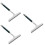 3Pcs Double-Sided Shower Door Squeegee for Efficient Window Cleaning 9