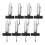 24Pièces Bande De Roulement Auto Acier Inox Argent Portable 1
