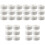Breathable Collar Sweat Absorption Pads White Nonwoven Fabric 5