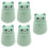 5Pièces Conteneur Portable Vert Manuel Tablettes 4