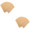 2Ensembles Enveloppes Invitation Kraft Pour 6
