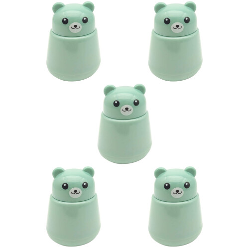 5Pièces Conteneur Portable Vert Manuel Tablettes 1