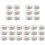 Breathable Collar Sweat Absorption Pads White Nonwoven Fabric 4