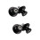4Pièces Aluminium Noir Pour Support Racing 7