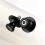 4Pièces Aluminium Noir Pour Support Racing 8