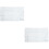 2Pièces Protection Piano Clavier Transparent Housse Peva Résistante 8