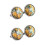 4Paires Boutons De Manchette Accessoires Formels Durables 5