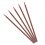 25Pièces Pinceaux Bois Marron Pour Peinture, 3
