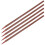 25Pièces Pinceaux Bois Marron Pour Peinture, 2