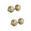 4Paires Boutons De Manchette Accessoires Formels Durables 7