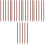 25Pièces Pinceaux Bois Marron Pour Peinture, 6