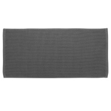 5Pcs Portable Grey Sports Towels Fast-Dry Sweat Wipe for Outdoor Gym