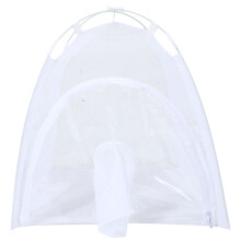 2St Stevige PVC Mini Buitenkas Insectenhuis Met Ademend Net