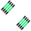 8 Pcs Running Lights Night Run Reflective 6
