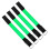 8 Pcs Running Lights Night Run Reflective 8