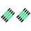 8 Pcs Running Lights Night Run Reflective 2