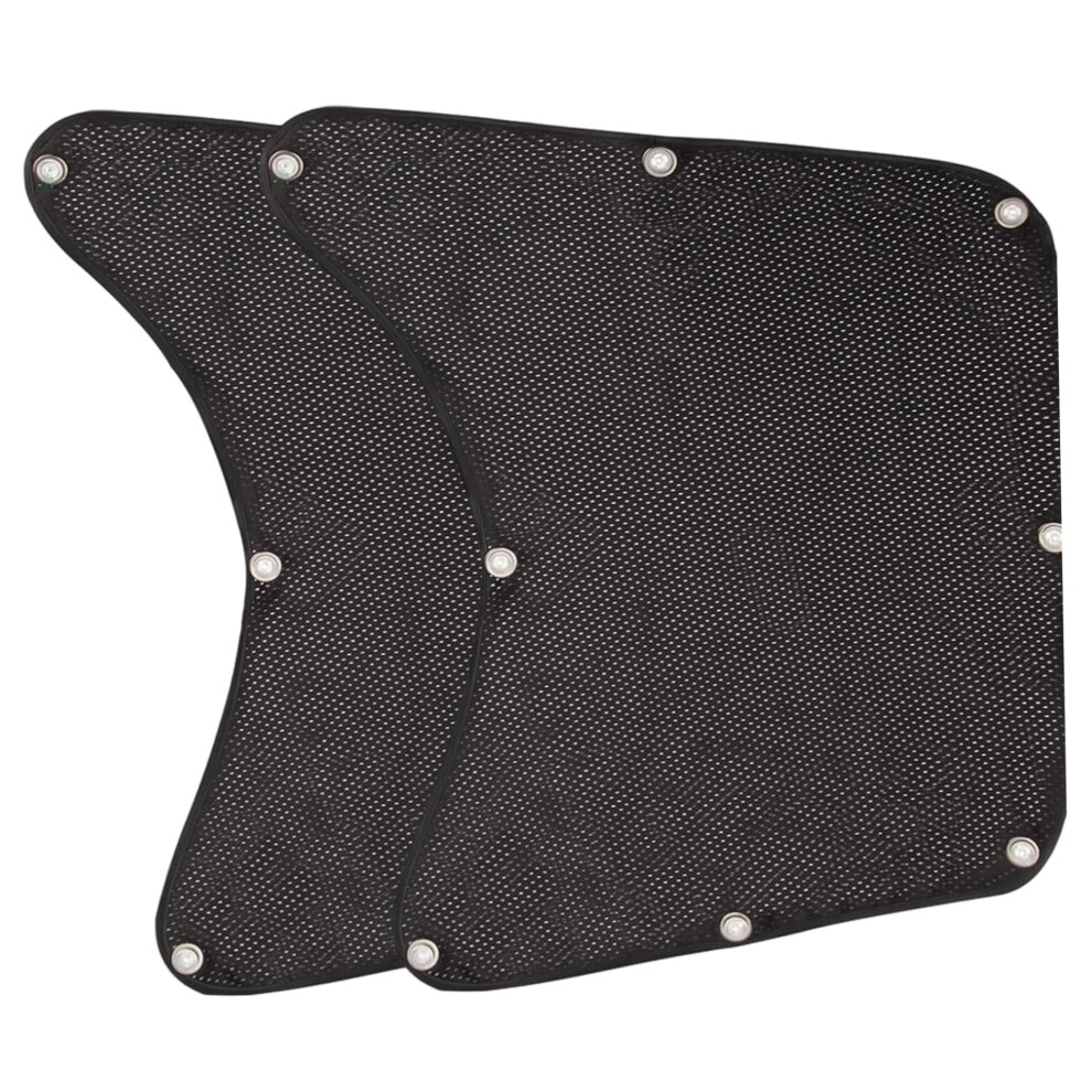 2Pcs Semi Truck Window Shades Mesh Side Sun Shade With Uv Heat Protection And Suction Cups 9070919805998