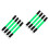 8 Pcs Running Lights Night Run Reflective 4