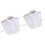 2Pcs White Lace Women Half Shirt Detachable False Collar 4
